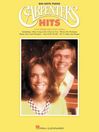 Carpenters Hits Klavier Buch