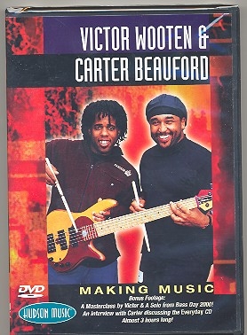 Victor Wooten and Carter Beauford making music DVD-Video