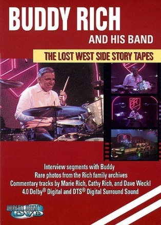 Buddy Rich and his band DVD-Video The lost west side story tapes