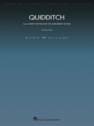 John Williams, Quidditch (HARRY POTTER AND THE SORCERER'S STONE) Brass Choir Partitur + Stimmen