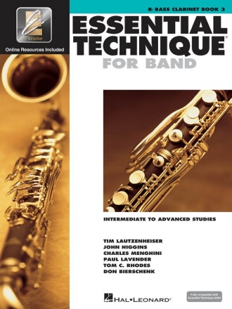 Essential Technique 2000 Book 3 Bass Clarinet Buch + Online-Audio