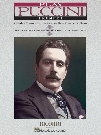 Giacomo Puccini, Play Puccini - Trumpet Trompete und Klavier Buch + CD