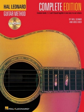 Hal Leonard Guitar Method complete edition (+ Audio Access Code): (vol, 1, 2 and 3)