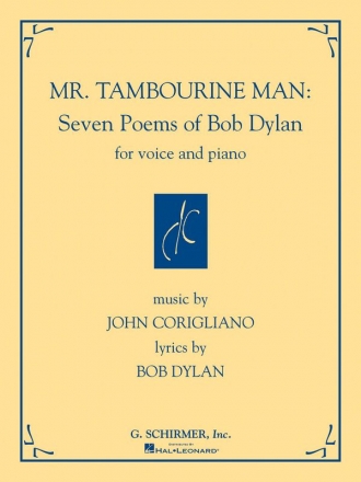 John Corigliano, Mr. Tambourine Man Vocal and Piano Buch