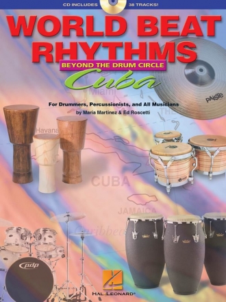 Ed Roscetti_Maria Martinez, World Beat Rhythms:Beyond the Drum Circle  Percussion Buch + CD