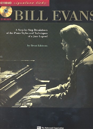 Bill Evans: Keyboard Signature Licks Songbook for keyboard (+CD)