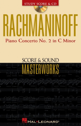 Sergei Rachmaninov, Piano Concerto No. 2 in C Minor Orchestra Studienpartitur + CD