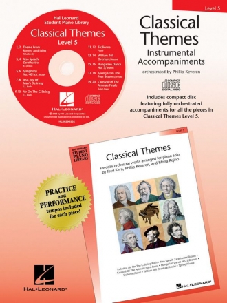 Classical Themes Level 5 CD Klavier CD