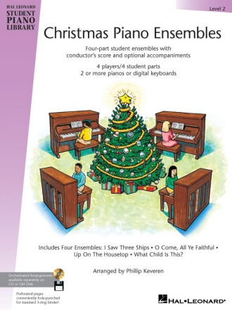 Christmas Piano Ensembles Level 2 Klavier Partitur + Stimmen