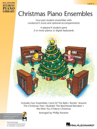 Christmas Piano Ensembles - Level 3 Book Klavier Buch