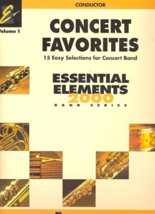 Concert Favorites vol.1: for concert band conductor score