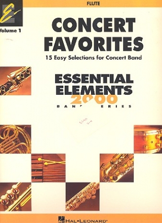 Concert Favorites vol.1: for concert band flute