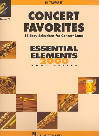 Concert Favorites vol.1: for concert band trumpet