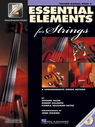 Essential Elements 2000 for Strings Vol. 2 (+Online-Audio+CD)  Teacher's Manual