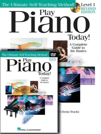 Play Piano Today! Beginner's Pack Klavier Buch + CD