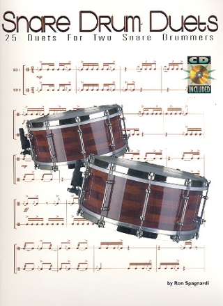 Snare Drum Duets (+CD) 25 duets for 2 snare drums