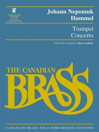Johann Nepomuk Hummel, Johan Nepomuk Hummel - Trumpet Concerto Trumpet Buch + Online-Audio