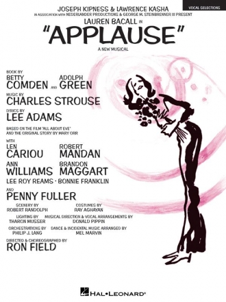 Charles Strouse, Applause Piano, Vocal and Guitar Buch