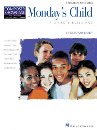 Deborah Brady, Monday's Child (A Child's Blessings) Klavier Buch