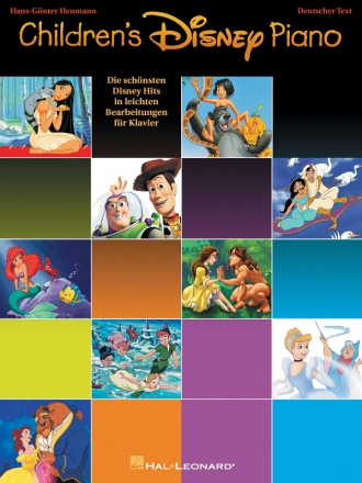 Children's Disney Piano: Die schnsten Disney Hits fr Klavier (leicht, dt. Text)