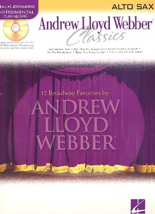 Andrew Lloyd Webber Classics (+CD) for alto saxophone