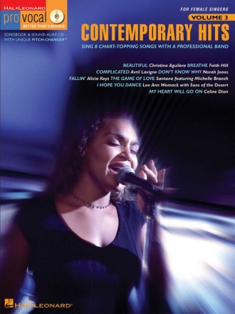 Contemporary Hits Melodyline, Lyrics and Chords Buch + CD