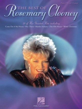 The Best of Rosemary Clooney Piano, Vocal and Guitar Buch