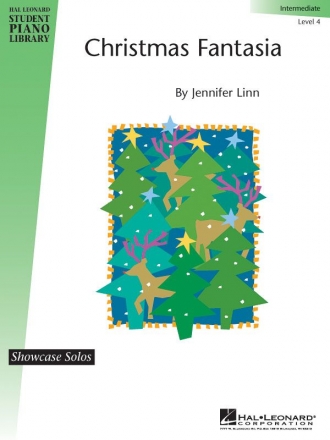 Jennifer Linn, Christmas Fantasia - Level 4 Klavier Buch