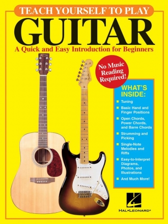 Teach Yourself to Play Guitar Gitarre Buch