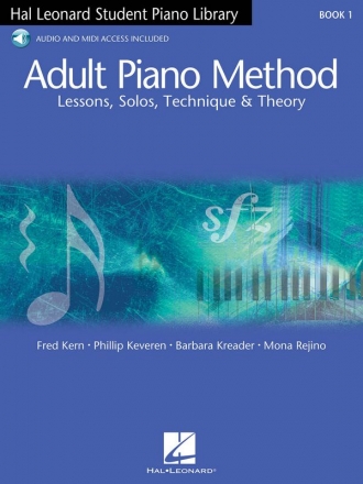 Adult Piano Method vol.1 (+Online Audio) for piano