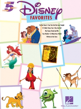 Disney Favorites for piano Songbook