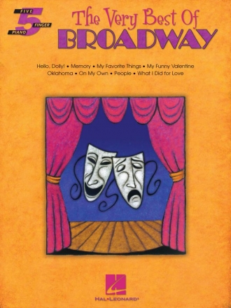 The Very Best of Broadway Klavier Buch