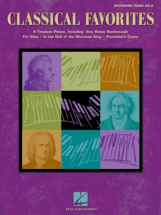 Classical Favorites Klavier Buch