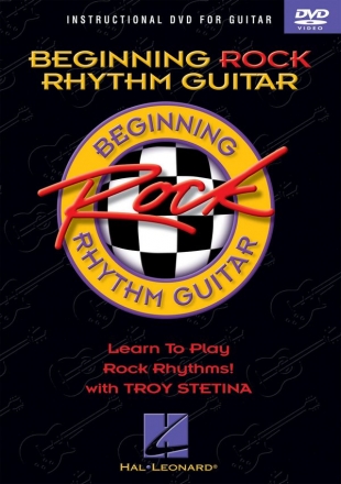 Beginning Rock Rhythm Guitar Gitarre DVD
