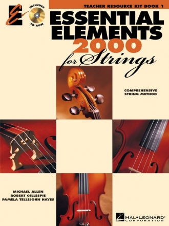 Essential Elements 2000 for Strings - Book 1 Teacher's Resource Kit Buch + CD