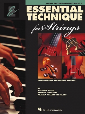Essential Technique 2000 for Strings - Book 3  piano accompaniment