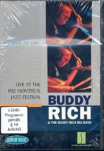 Buddy Rich and the Buddy Rich Big Band live at the Montreal Jazz Festival   DVD-Video