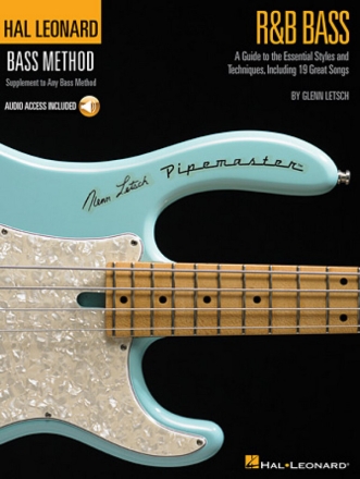 R&B Bass Bass Guitar Book & Audio-Online