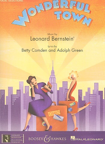 Wonderful town piano/vocal/guitar songbook -Comden, Betty, lyrics