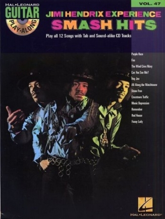 Jimi Hendrix Experience smash hits (+audio access): guitar playalong vol.47 play 8 of your favorite songs with tab