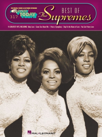 The Best of the Supremes Klavier Buch