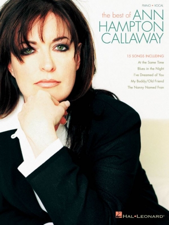 Best of Ann Hampton Callaway Piano, Vocal and Guitar Buch