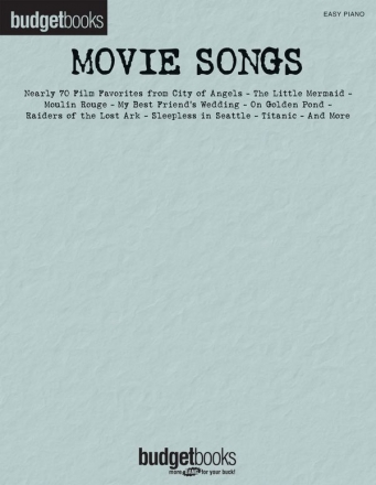 Movie Songs Easy Piano Buch