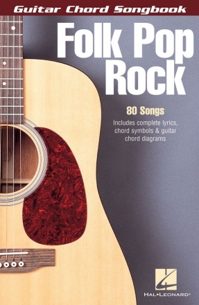 Folk Pop Rock Guitar Chord Songbook Gitarre Buch