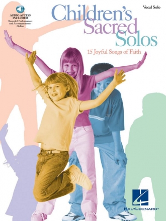Children's Sacred Solos Vocal Buch + Online-Audio