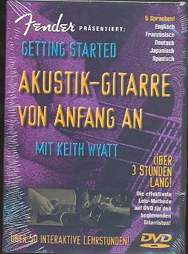 Getting started  Akustik-Gitarre DVD-Video (en/frz/dt/jap/sp)