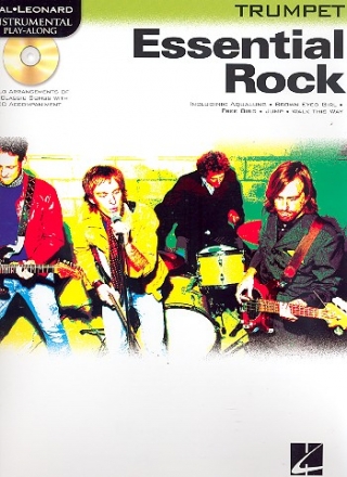 Essential rock (+CD): for trumpet 15 classic songs