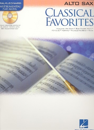 Classical favorites (+CD) for alto saxophone Hal Leonard Instrumental Playalong