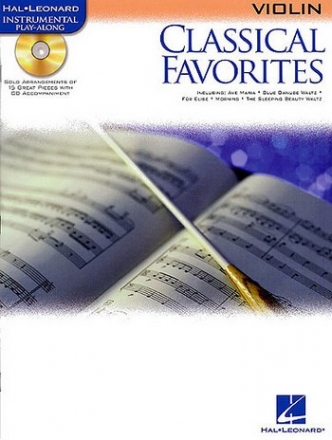 Classical Favorites (+Audio access) for violin Hal Leonard Instrumental Playalong