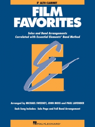 Essential Elements - Film Favorites  for eb alto clarinet